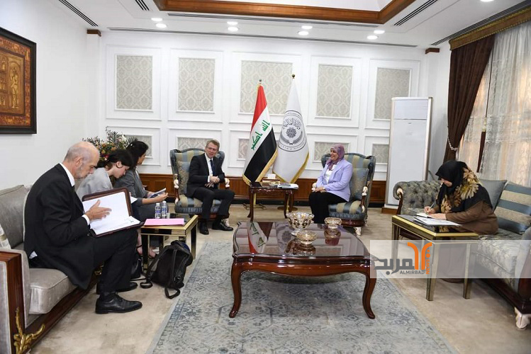 العراق يؤكد رغبته في الاستفادة من خبرات الشركات الفرنسية