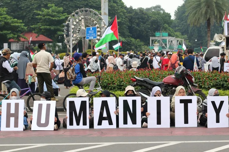 إندونيسيا تعتزم تنظيم مسيرة عالمية تجوب آسيا وأوروبا دعما لغزة