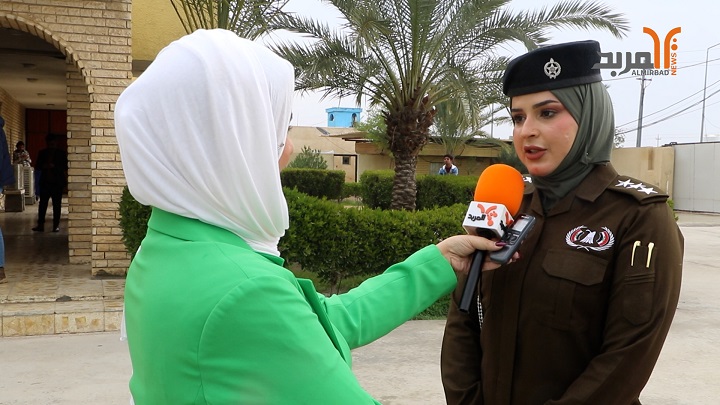 السلك العسكري في البصرة يحتضن النساء وإشادات بعملهن 