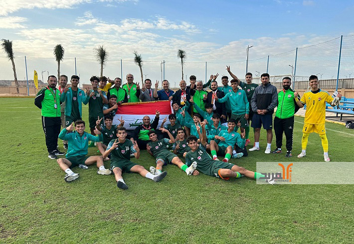 فوز منتخب العراق المدرسي على منتخب الجزائر في البطولة العربية المدرسية المقامة في القاهرة