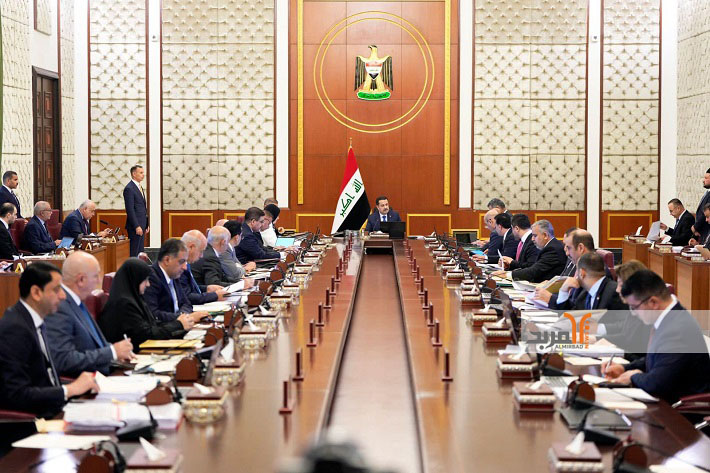 المربد تنشر مقررات جلسة مجلس الوزراء المنعقدة اليوم
