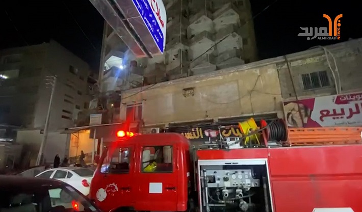 مراسلنا: إخماد حريق حصل في كومة نفايات بالقرب من عمارة النقيب وسط العشار​