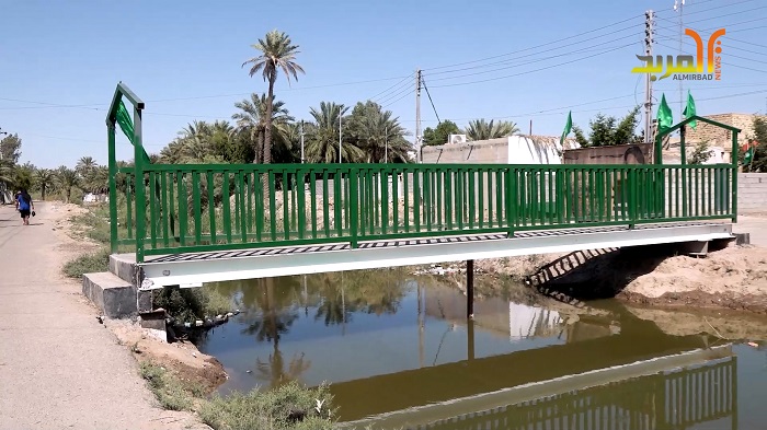 في ميسان .. بعد نشر المربد إنشاء جسر مشاة لمنطقة أبو جصانة في ناحية السلام