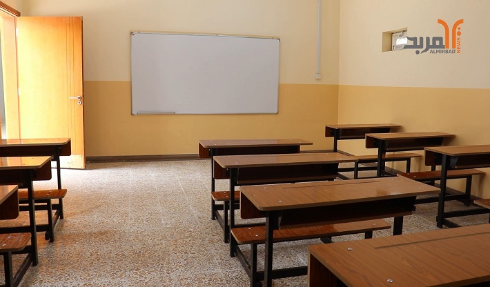 افتتاح مدرسة في قضاء الصادق شمال البصرة 