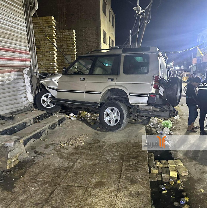 في ميسان .. إصابة مواطن اثر انقلاب سيارته فجر اليوم قرب مطعم 