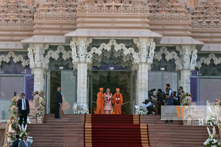 افتتاح أكبر معبد هندوسي في الشرق الأوسط بإمارة أبو ظبي