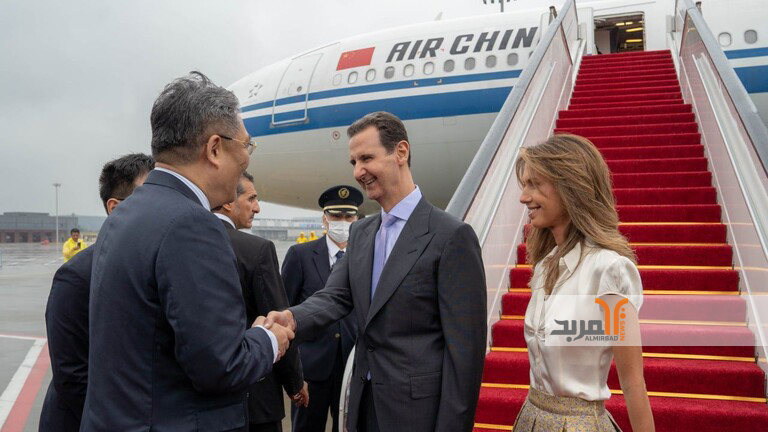 في زيارة هي الأولى منذ 20 عاما .. الرئيس السوري يصل إلى الصين  